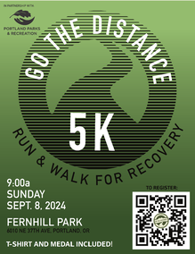 GTD 5K Run, recovery community event, GTD Go the Distance organization, Real Recovery Podcast coverage, Volunteers of America recovery