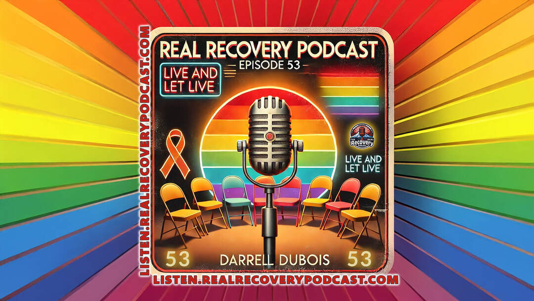 LGBTQ AA recovery, Live and Let Live AA Club, long-term AIDS survivor story, Portland LGBTQ sobriety, addiction recovery podcast.