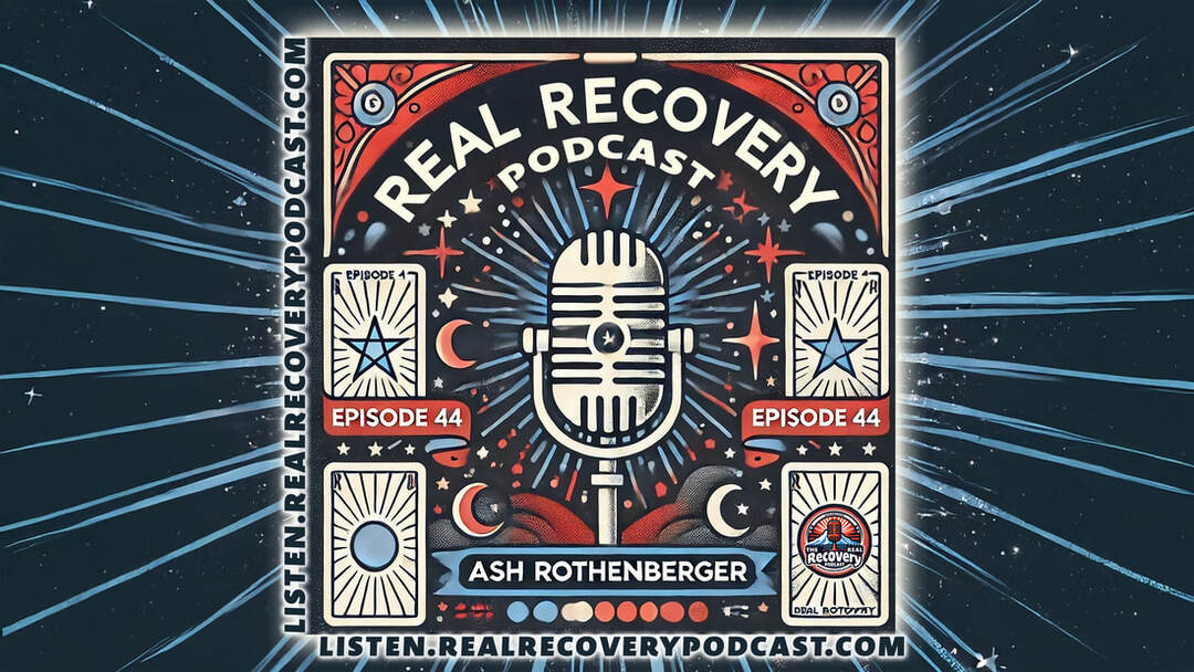 Tarot recovery journey, overcoming trauma in recovery, spiritual tools in sobriety, Ash Rothenberger recovery, LGBTQ addiction support