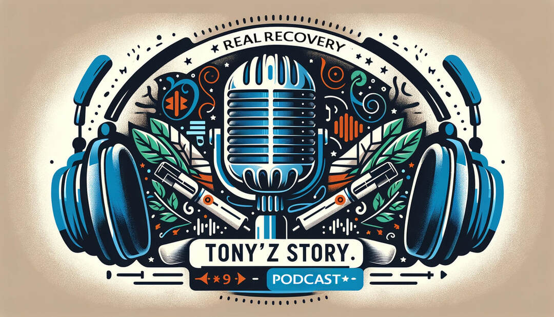 Tony Z recovery story Real Recovery Podcast, founding voices addiction recovery, heroin addiction recovery podcast, music and recovery journey, technology and sobriety stories